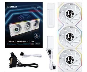 Ventilador 120x120 Lian Li Unifantl-lcd Wireless White R