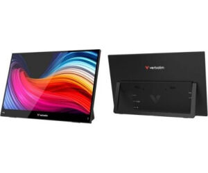 Monitor Portátil Táctil Verbatim Touch Light 14"/ Full HD/ Multimedia/ Negro