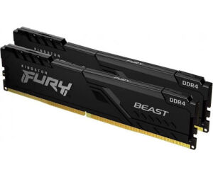 Memoria RAM Kingston FURY Beast 2 x 16GB/ DDR4/ 3200MHz/ 1.35V/ CL16/ DIMM