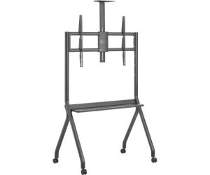 Soporte de Suelo con Ruedas Aisens FT86FE-369 para TV de 55-100"/ hasta 120kg