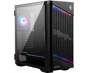 Caja Gaming Msi Mpg Velox 100p Airflow  Atx 2xusb3.2 Rgb Negro