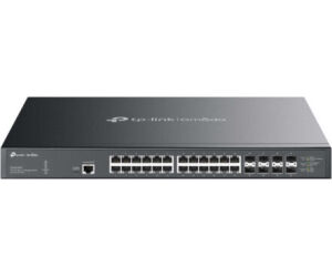TP-Link Omada SX3832MPP switch Gestionado L2+ 10G Ethernet (100/1000/10000) EnergÃ­a sobre Ethernet (PoE) DIN rail Negro