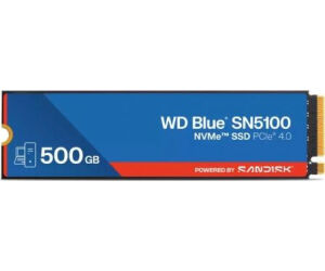 500 GB SSD SERIE M.2 2280 PCIe BLUE NVME SN5100 WD