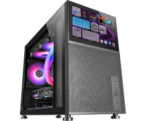 Caja Minitorre Microatx Mclcd Negro Mars Gaming