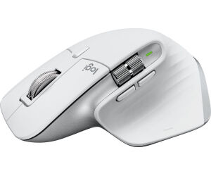 Mouse raton logitech mx master 3s para mac wireless inalambrico 8000dpi gris palido