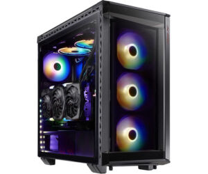 Caja Gaming Xpg Battlecruiser E-atx 1xusb-c 2xusb Sin Fuente Negro