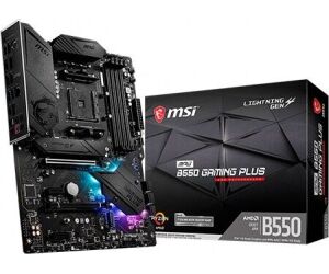 MSI MPG B550 Gaming Plus AMD B550 Zócalo AM4 ATX