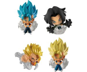 Set gashapon figuras bandai lote 50 articulos dragon ball super senshi capsule f