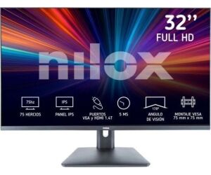 NILOX NXM32FHD11 Monitor 32" IPS  5 ms HDMI VGA