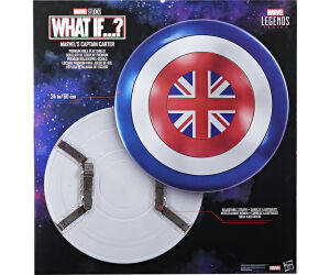 Escudo premium hasbro marvel legends series capitana carter