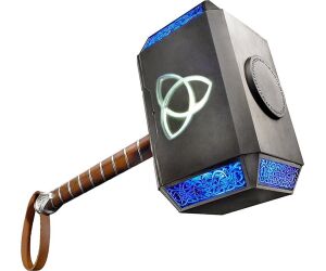 Replica hasbro marvel martillo thor mjolnir con luz