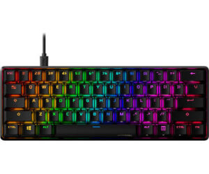 HP HyperX Alloy Origins 60 teclado USB QWERTY InglÃ©s de EE. UU. Negro