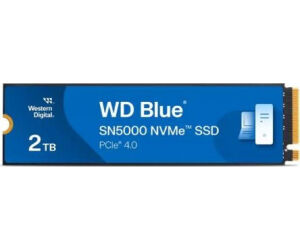 2 TB SSD SERIE M.2 2280 PCIe BLUE NVME SN5000 WD