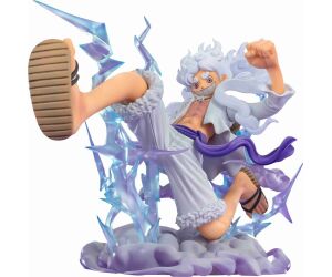 Figura tamashii nations figuarts zero extra battle one piece monkey d luffy gear 5 gigant