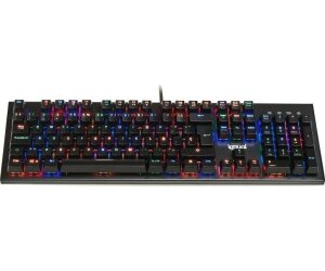 Teclado gaming mecánico OBSIDIAN RGB negro