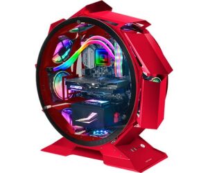 Caja Microatx Mcorb Premium Rgb Rojo Mars Gaming