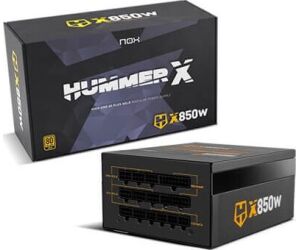 Fuente Alimentacion Nox Hummer X 850w 80+gold Atx Negro