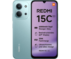 Smartphone Xiaomi Redmi 15c 5g 4gb/128gb Mint Green