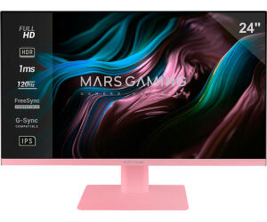Monitor Gaming Mv-24 Slim 24'' Rosa Mars Gaming