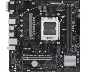 Asus amd prime a620m - e - csm socket am5 ddr5 x2 4800mhz max 64gb hdmi displayport d - sub matx