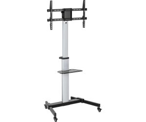 Soporte suelo con ruedas ewent vesa hasta 86 pulgadas 600x400mm max 50kg