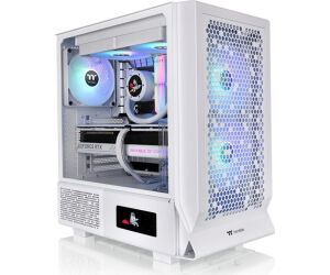 Caja Thermaltake Ceres 330 Tg Argb Snow Atx 2xusb 3.0 Sin Fuente Blanco