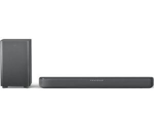 Barra de Sonido con Bluetooth Philips TAB5309/10/ 240W/ 2.1/ Negra