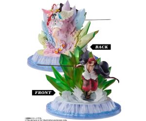 Figura tamashii nations figuarts zero one piece extra battle red shanks & uta