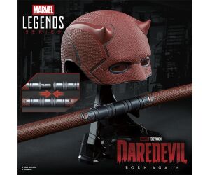 Máscara premium role play hasbro marvel legends series daredevil born again