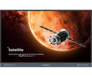 BenQ RP6504 pizarra blanca interactiva 165,1 cm (65") 3840 x 2160 Pixeles Pantalla táctil Negro