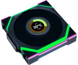 Ventilador 120x120 Lian Li Unifan Sl Wireless Lcd Bk Rv