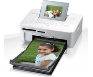 Impresora canon cp1000 sublimacion color photo selphy 300ppp -  usb blanca
