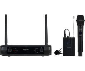 Micrófono Inalámbrico Doble Mano y Petaca UHF Fonestar SONAIR-2MP/ Incluye Receptor