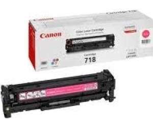 Toner canon 718m magenta 2.900 páginas lbp - 7200cdn - serie mf - 8300