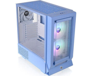 Caja Gaming Thermaltake Ceres 350 Mx Atx 3xvent 140 Argb Sn Fuente Hydrangea