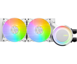 MSI MAG CORELIQUID E240 WHITE sistema de refrigeración para ordenador Placa base, Procesador Kit de refrigeración líquida 12 cm Blanco