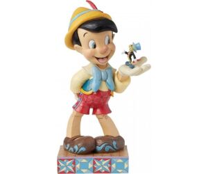 Figura enesco disney pinocchio & pepito grillo