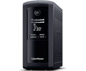 SAI Línea Interactiva Cyberpower VP1000ELCD/ 1000VA-550W/ 4 Salidas/ Formato Torre