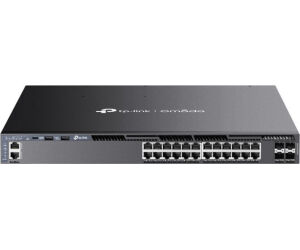 Omada 24-port Gigabit Stackable L3 Managed Poe+ Switch With 4 10g Slots