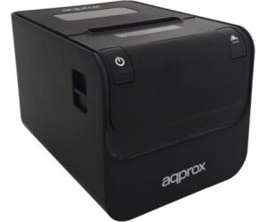 Impresora de Tickets Approx appPOS80USB+WIFI/ Térmica/ Ancho papel 80 y 58mm/ USB-WiFi-RJ11/ Negra