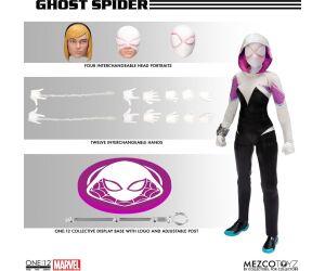 Ghost - spider fig 16 cm marvel one:12 collective