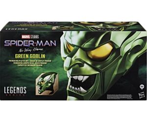 Casco premium hasbro marvel legends series spider - man: no way home green goblin