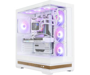 Caja Zalman P40 Namu Atx 4 Xvent 120mm Argb 2xusb 3.0 Blanco S/n Fuente