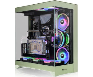 Caja Thermaltake Cte E550 Tg Mid Tower 2xusb 3.0 1xusb-c Sn Fuente Verde Matcha
