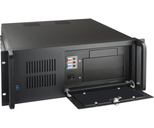 Caja Rack Ipc Tooq 406n 19" Atx Usb 3,0,acero,sin Fuente,con Llave