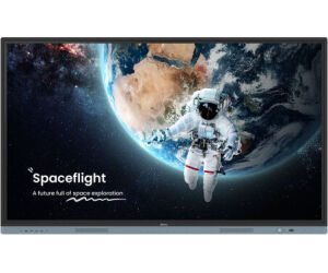 BenQ RM6504 pizarra blanca interactiva 165,1 cm (65") 3840 x 2160 Pixeles Pantalla táctil Negro