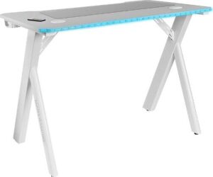 Mars Gaming Escritorio Rgb 100cm alfombri. Blanco