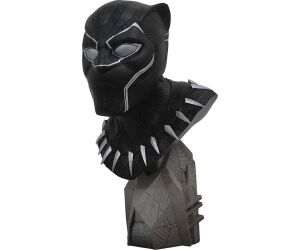 Figura diamond collection marvel comics busto black panther 1 - 2 escala