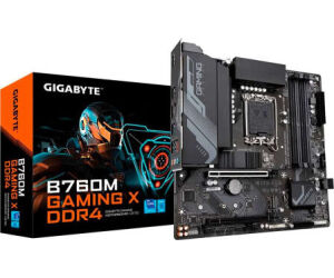 Placa Base Gigabyte B760M GAMING X DDR4 Socket 1700/ Micro ATX