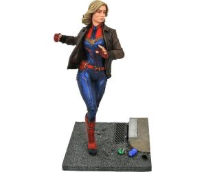 Figura diamond collection marvel capitana marvel estatua resina 28 cm movie premier collection